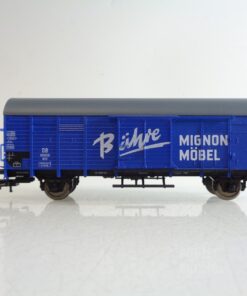 Fleischmann H0 AC gedeckter Güterwagen Bähre der DB für Märklin BH744 o.