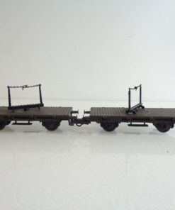 Fleischmann H0 Drehschemelwgen 2 Stk. BH978 o.