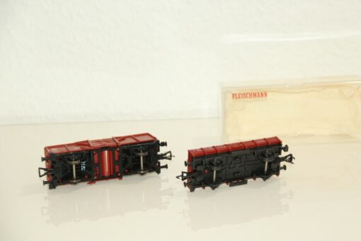 Fleischmann H0 Güterwagen-Set der DB in EVP LW4390 – Bild 3