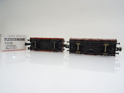 Fleischmann H0 Hochbordwagen der DB 2 Stück in EVP PR25 – Bild 4