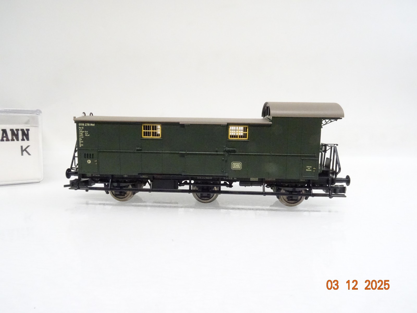 Fleischmann H0 K 5067 Gepäckwagen der DB in OVP BH1633 – Bild 3