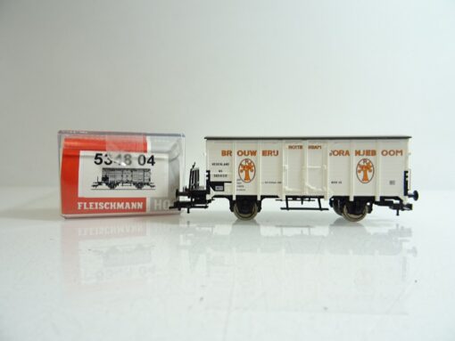 Fleischmann H0 K 534804 gedeckter Güterwagen der NS  in OVP PR1174 – Bild 3