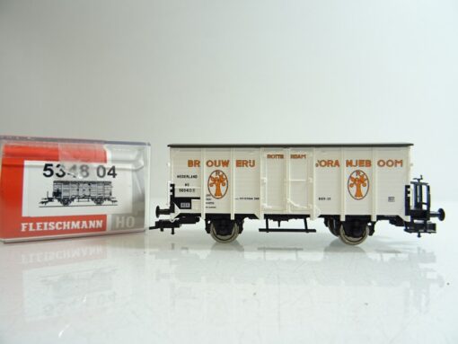 Fleischmann H0 K 534804 gedeckter Güterwagen der NS  in OVP PR1174
