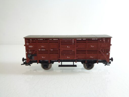 Fleischmann H0 Kleinviehtransportwagen für der DB BH724 o.