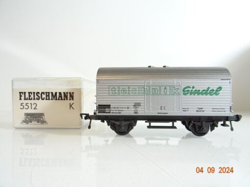 Fleischmann H0  gedeckter Güterwagen technik Sindel der DB in EVP PR2464 – Bild 3