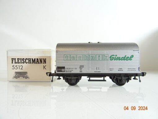 Fleischmann H0  gedeckter Güterwagen technik Sindel der DB in EVP PR2464