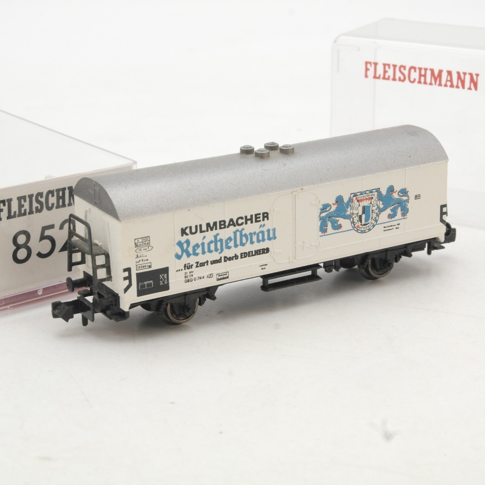 Fleischmann N 2467 Bierwagen Kulmbacher Reichelbräu in EVP QR1019 – Bild 3