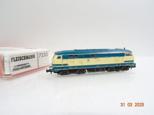 Fleischmann N 7233 Diesellok BR 210 004-8 der DB in OVP LE9847