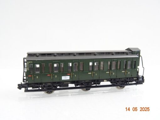 Fleischmann N 806501 K Abteilwagen 1./2.Kl. der DB mit BrHs in OVP JL642 – Bild 3