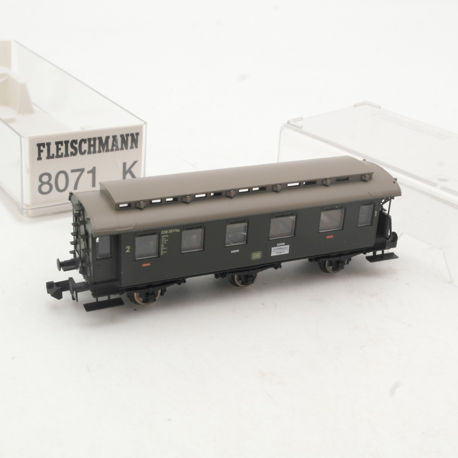 Fleischmann N 8071 K Nahverkehrswagen 1./2. Klasse der DB in OVP RR4954