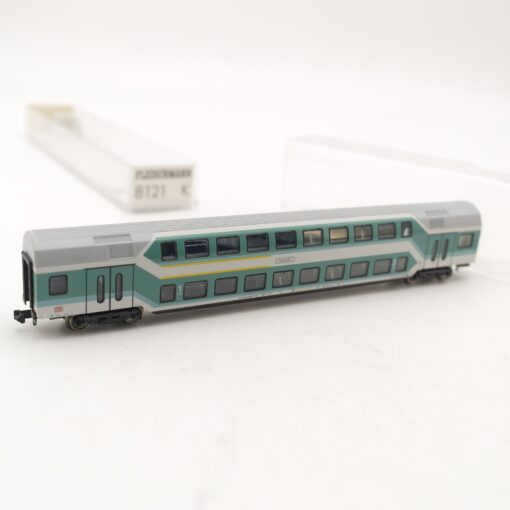 Fleischmann N 8121 K Doppelstockwagen 1./2. Klasse der DB in OVP RR2489 – Bild 3
