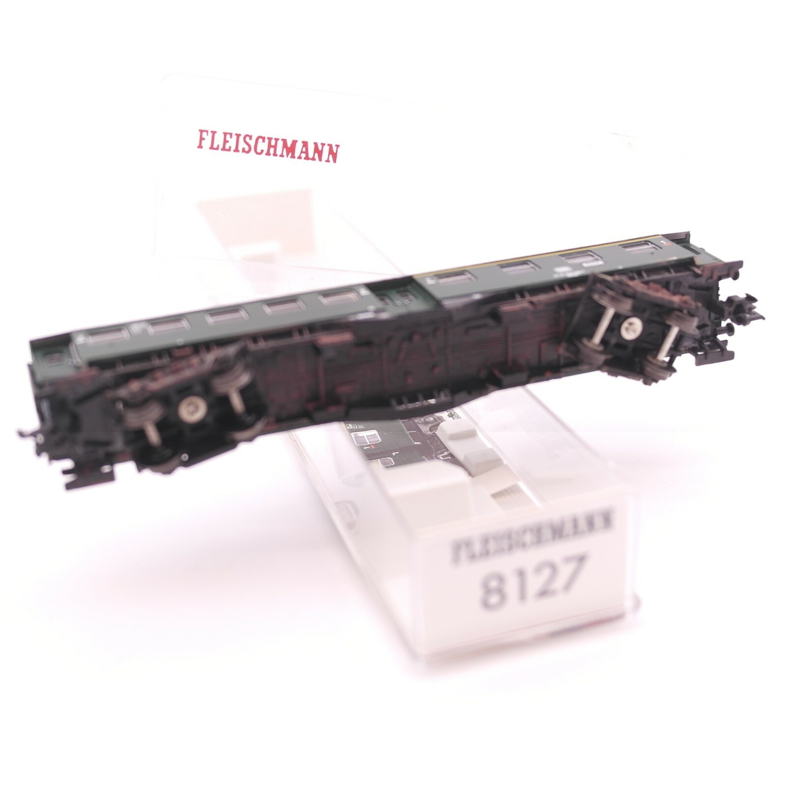 Fleischmann N 8127 Umbauwagen mit Gepäckabt. 2.KL der DB in OVP RT5559 – Bild 3