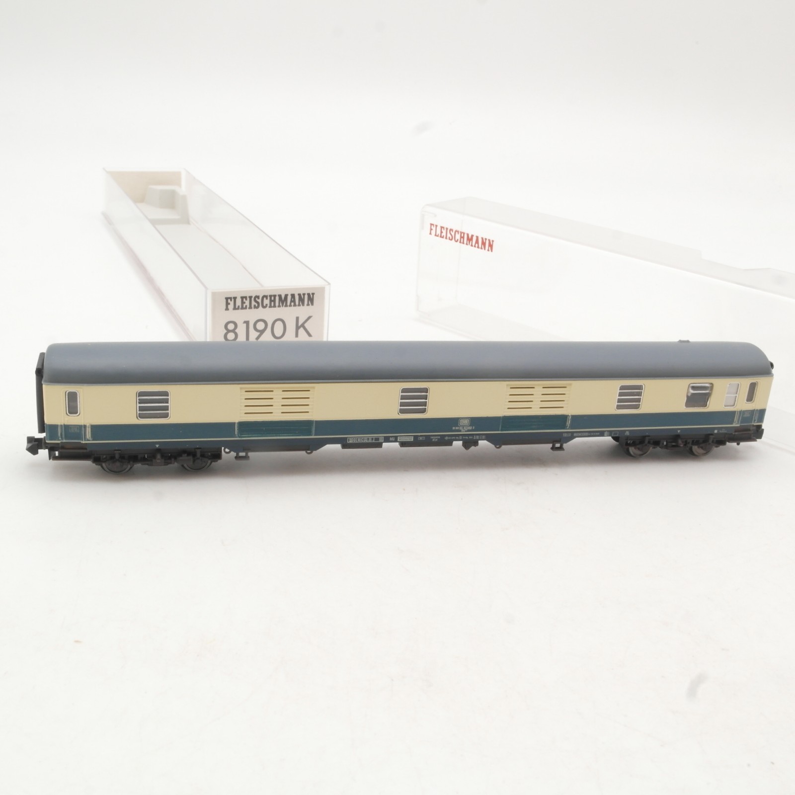 Fleischmann N 8190 K Gepäckwagen der DB in OVP RR4914 – Bild 3