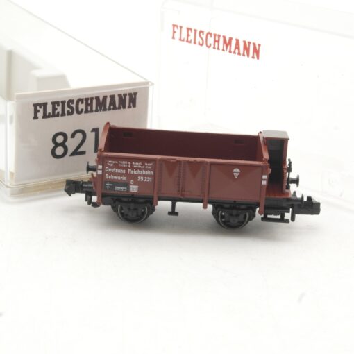 Fleischmann N 8212 offener Güterwagen mit Bremserhaus der DR in OVP RR3888 – Bild 3