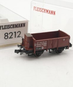 Fleischmann N 8212 offener Güterwagen mit Bremserhaus der DR in OVP RR3888