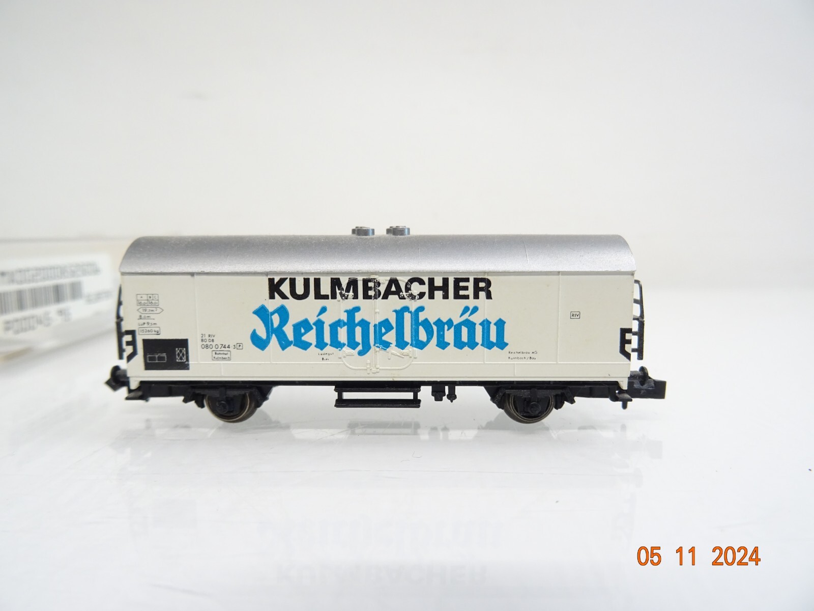 Fleischmann N 8325 K Kühlwagen Kulmbacher Reichelbräu in EVP PR3712 – Bild 3