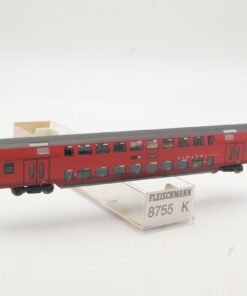 Fleischmann N 8755 K Doppelstockwagen Sihltalbahn in OVP QR9795