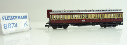 Fleischmann N 8874 K Abteilwagen 3. Klasse der DRG in OVP AR7443