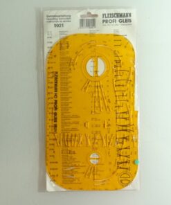 Fleischmann Profil Gleis H0 9921 Schablone siehe Foto in OVP CK8452