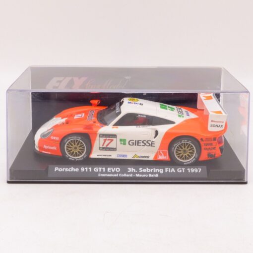 Fly Car Model Ref.: E-50 Porsche 911 GT1 EVO 3h. Sebring FIA GT, PC-Box EB8962 – Bild 4