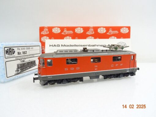 HAG H0 162 AC Schweiz E-Lok Re 4/4 II der SBB in OVP LE8602