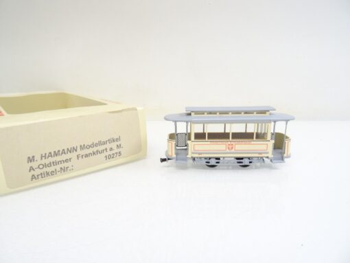 Hamann H0 10275 Linien-Wagen Städtischer Straßenbahn in OVP F150