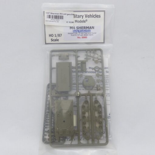 Heiser´s Models H0 1:87 No. 5000 Panzer M4 Sherman in OVP EX7595