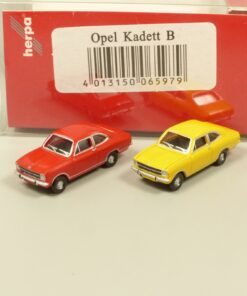 Herpa 1:160 065979 Opel Kadett B 2er-Set in OVP EX6246