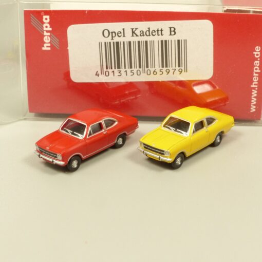 Herpa 1:160 065979 Opel Kadett B 2er-Set in OVP EX6246