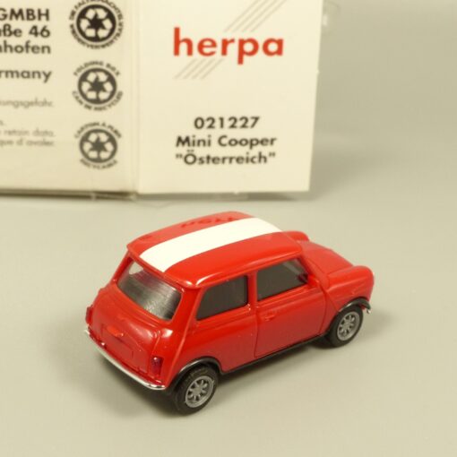 Herpa 1:87 021227 Mini Cooper Österreich in OVP EX7336 – Bild 3