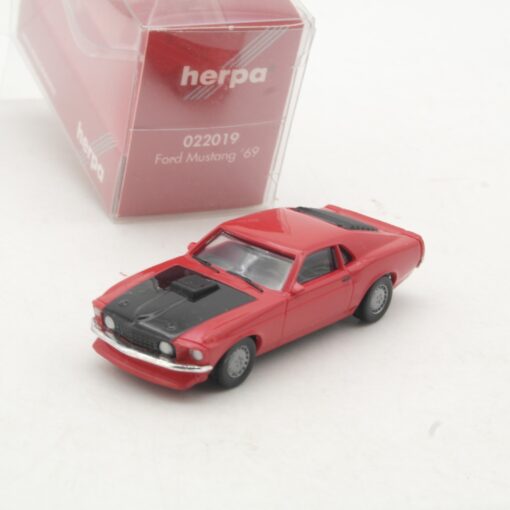 Herpa 1:87 022019 Ford Mustang 69 in OVP RR3694