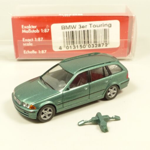 Herpa 1:87 032872 BMW 328i touring E46 metallic in OVP EX6035