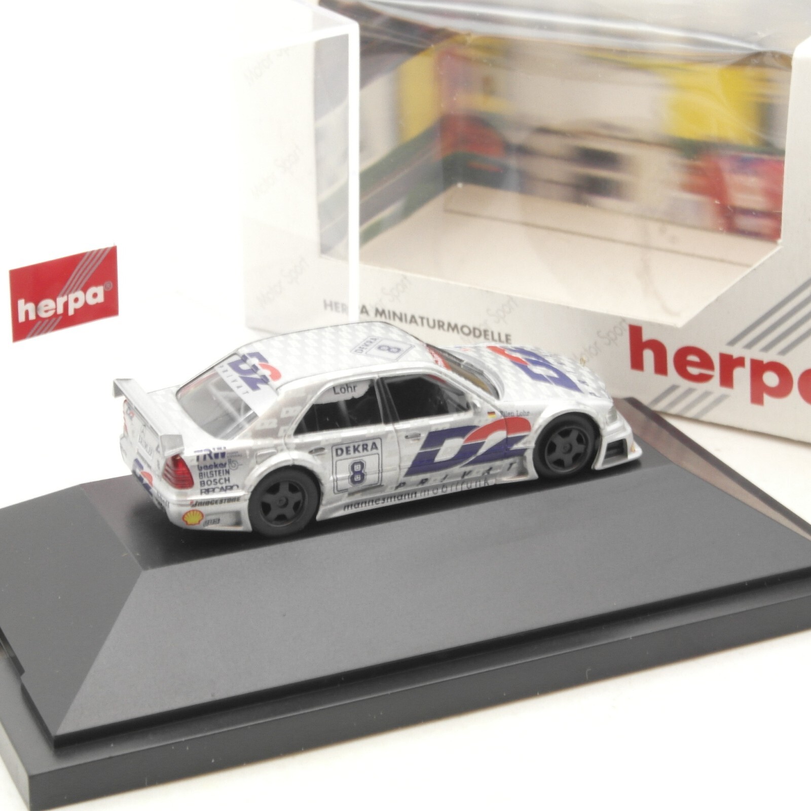 Herpa 1:87 036160 AMG Mercedes C 180 AMG Team in OVP RA8315 – Bild 3