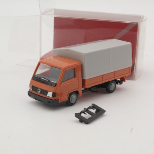 Herpa 1:87 041744 Mercedes-Benz MB 100D Pritsche Plane in OVP QR6048