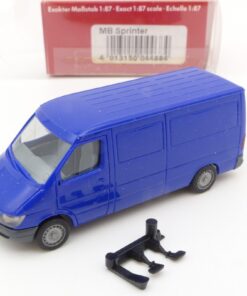 Herpa 1:87 044684 Mercedes Benz Sprinter Kastenwagen blau in OVP EX4871
