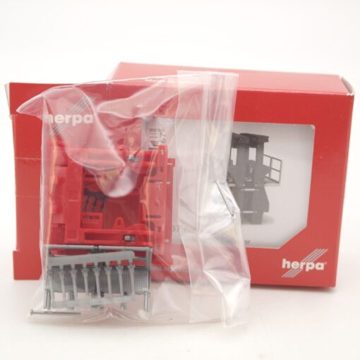 Herpa 1:87 053167 Rohradapter für Goldhofer Tieflader neuwertig in OVP QR9021