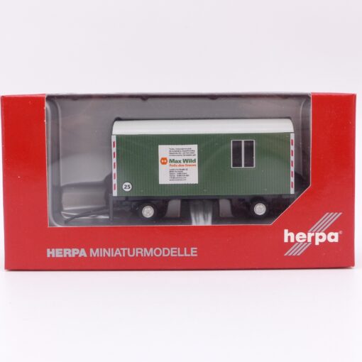Herpa 1:87 076357 Bauwagen Max Wild in OVP EX7445 – Bild 5
