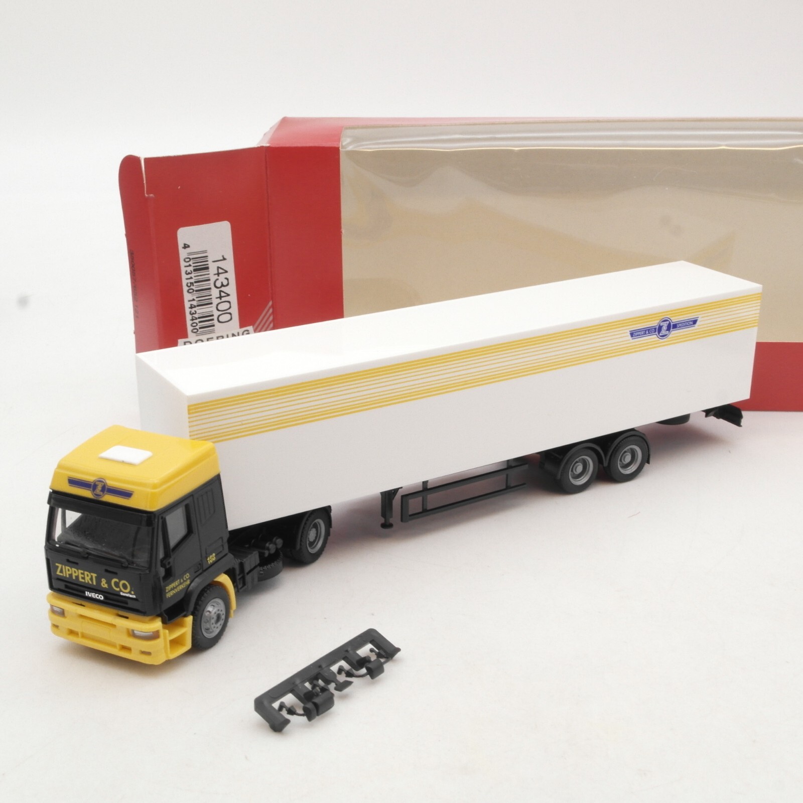 Herpa 1:87 143400 Iveco Sattelzug Zippert & Co Spedition in OVP RA8093