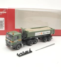 Herpa 1:87 152358 MAN TGA Sattelkipper mit Ladegut Max Wild in OVP RR3642