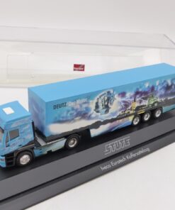 Herpa 1:87 185295 Iveco EuroTech Sattelzug STUTE in PC-Box EX8531