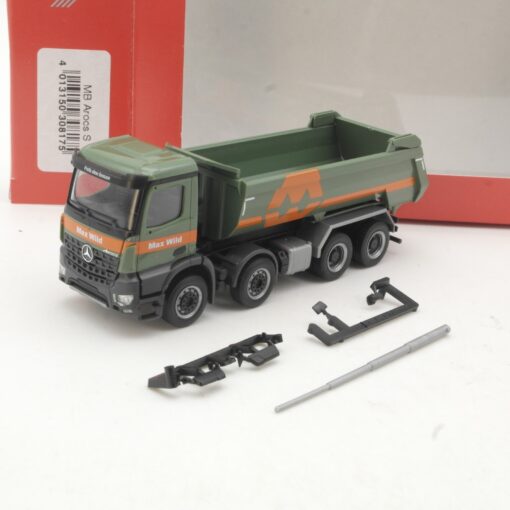 Herpa 1:87 308175 MB Arcos S Baukipper Max Wild in OVP RR3649