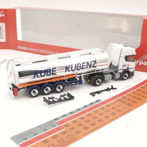 Herpa 1:87 311830 Scania CR 20 HD Chromtank-SZ Kube & Kubenz in OVP QR7534 – Bild 3