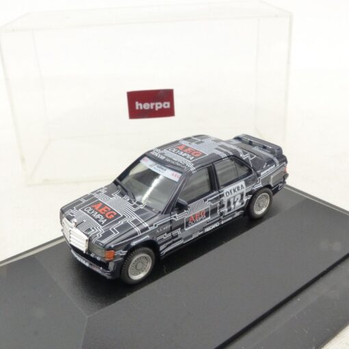 Herpa 1:87 3514 DTM Mercedes-Benz 190 E #12 DEKRA in PC Box EX5116
