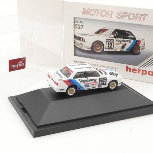 Herpa 1:87 3527 BMW M3 #12 Nissen Vogelsang DTM Lindner in OVP QR5720 – Bild 3