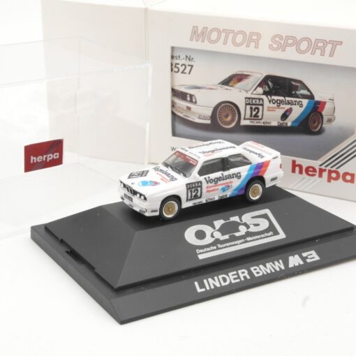 Herpa 1:87 3527 BMW M3 #12 Nissen Vogelsang DTM Lindner in OVP QR5720
