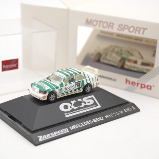 Herpa 1:87 3538 MB 190E 2,5-16 EVO 2 DTM Zakspeed Debis #19 in OVP QR6846