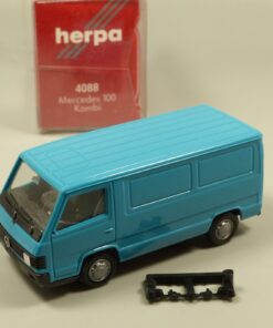 Herpa 1:87 4088 Mercedes  Benz 100 Kastenwagen türkis neutral in OVP EX6026