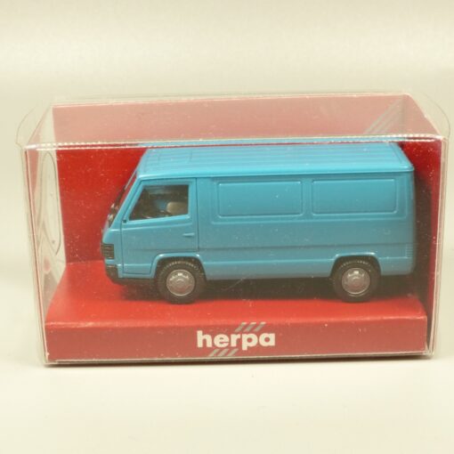 Herpa 1:87 4088 Mercedes  Benz 100 Kastenwagen türkis neutral in OVP EX6026 – Bild 4