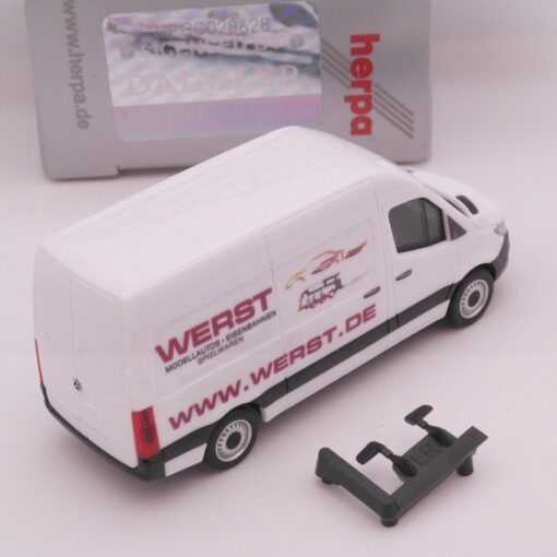 Herpa 1:87 935685 SoMo: MB Sprinter Spielwaren Werst - sehr selten! i.OVP EZ7000 – Bild 3