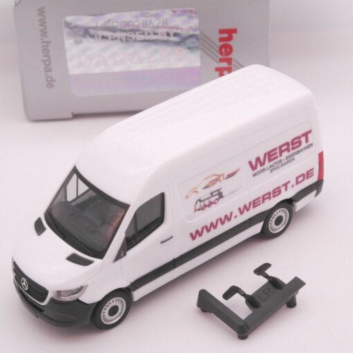 Herpa 1:87 935685 SoMo: MB Sprinter Spielwaren Werst - sehr selten! i.OVP EZ7000